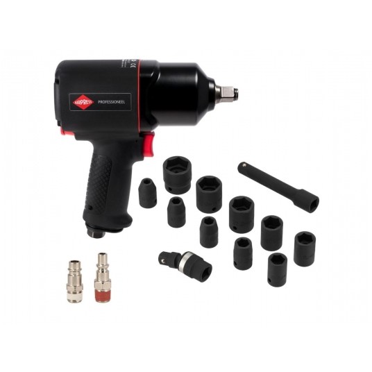 AIRPRESS KLUCZ PNEUMATYCZNY 1/2" 1112Nm 45540 +NAS -zdjęcie numer 1