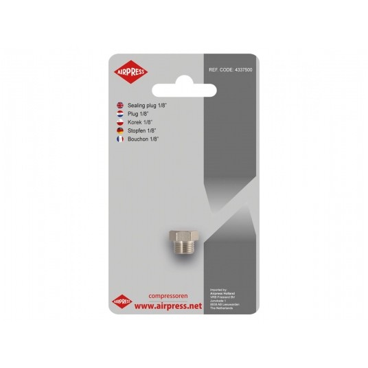 AIRPRESS KOREK GWINT ZEWNĘTRZNY 1/8" 4337500 -zdjęcie numer 1