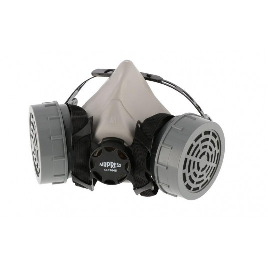 AIRPRESS PÓŁMASKA SILIKONOWA PODWÓJNA 4303045 -zdjęcie numer 1