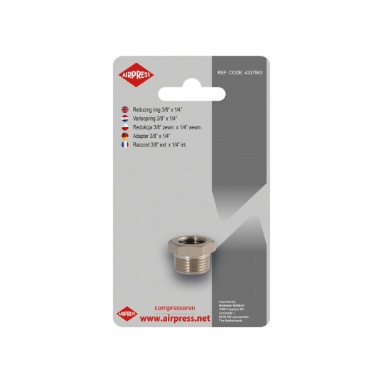 AIRPRESS REDUKCJA GW. WEW.3/8" - GW. WEW. 1/2" -zdjęcie numer 1