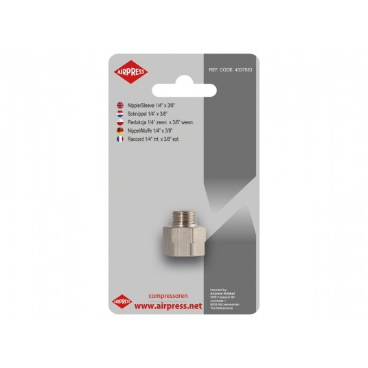 AIRPRESS REDUKCJA GW. ZEW.1/4" - WEW. 3/8" -zdjęcie numer 1