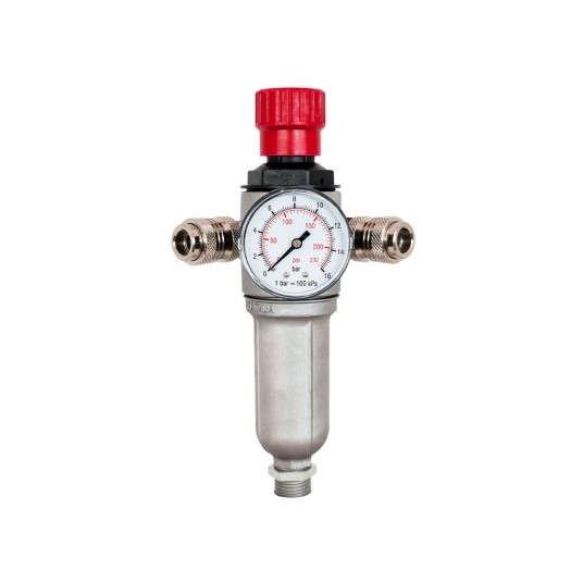 AIRPRESS REDUKTOR + FILTR + DWÓJNIK KPL 1/2" -zdjęcie numer 1