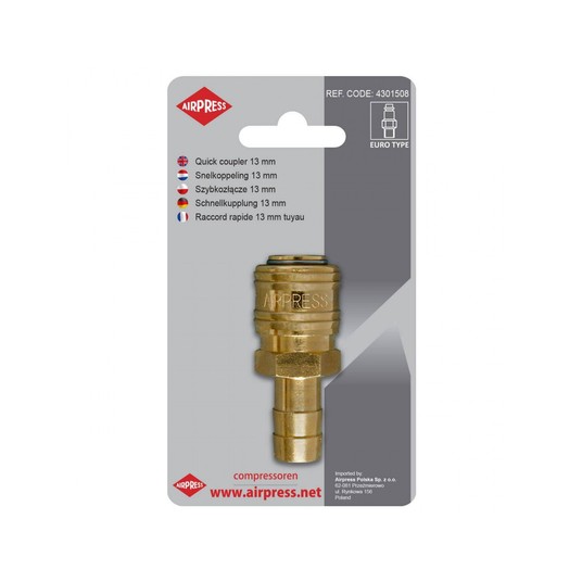AIRPRESS SZYBKOZŁĄCZKA ŻEŃSK CHOINKA 13mm 46827 -zdjęcie numer 1