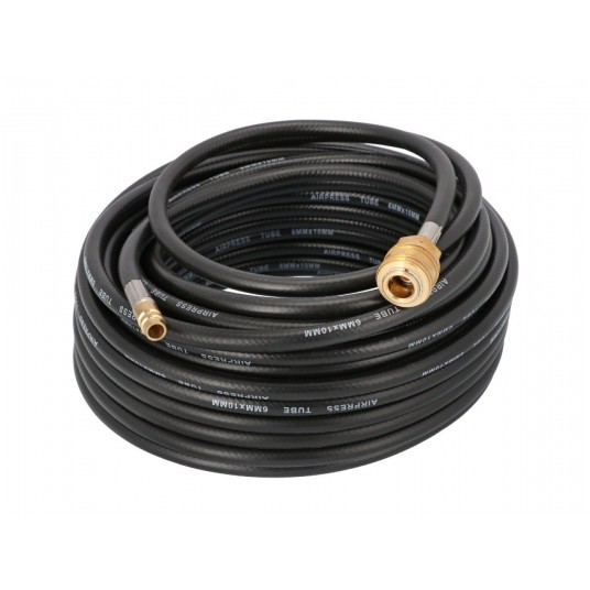 AIRPRESS WĄŻ PNEUMATYCZNY GUMOWY 10x6mm 15m -zdjęcie numer 1