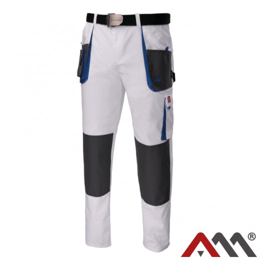 ARTMAS SPODNIE ROBOCZE PAS CLASSIC WHITE r. 48 -zdjęcie numer 1