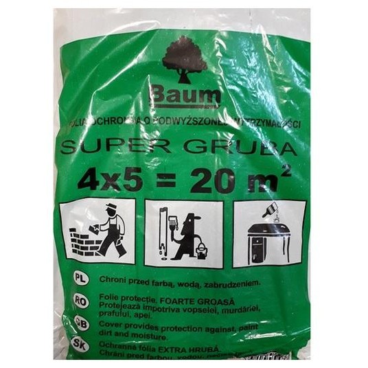 BAUM FOLIA MALARSKA 4X5 SUPER GRUBA 900 -zdjęcie numer 1