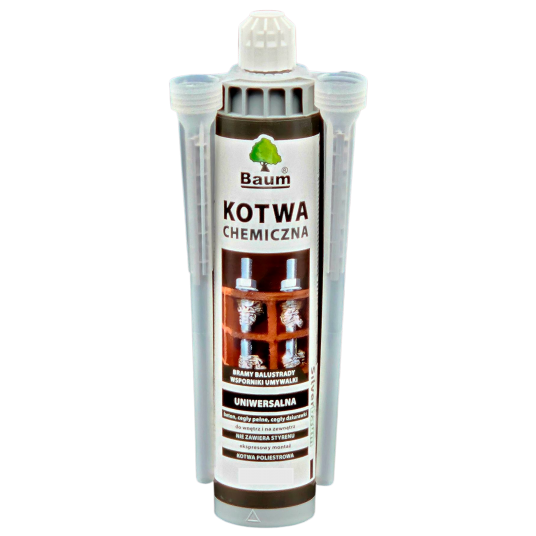 BAUM KOTWA CHEMICZNA POLIERSTROWA 300ML + 2 MIESZ. -zdjęcie numer 1