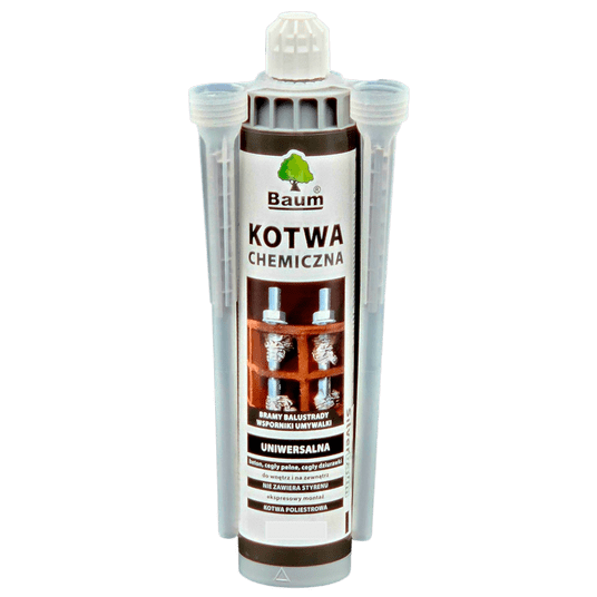 BAUM KOTWA CHEMICZNA POLIERSTROWA 300ML + 2 MIESZ. -zdjęcie numer 1