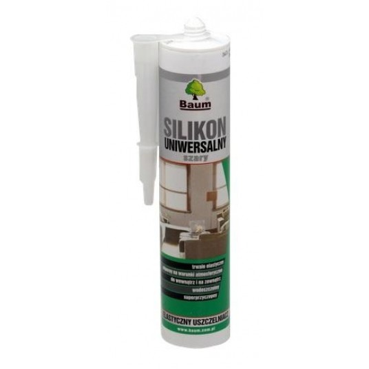 BAUM SILIKON UNIWERSALNY CZARNY 280ml -zdjęcie numer 1