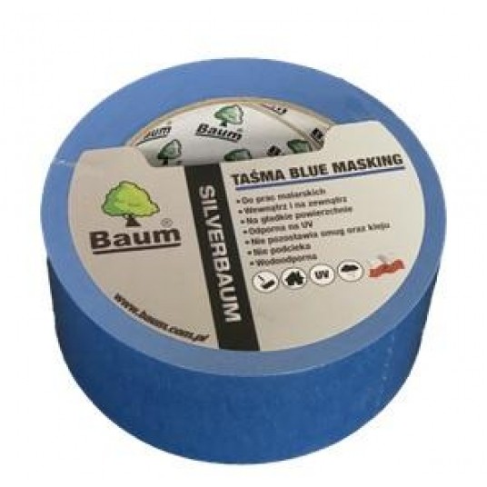 BAUM TAŚMA MALARSKA 30mm 50m BLUE MASKING -zdjęcie numer 1