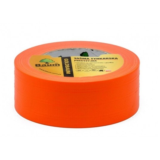 BAUM TAŚMA TYNKARSKA 48mm 50m GOLDBAUM POMARAŃCZOW -zdjęcie numer 1