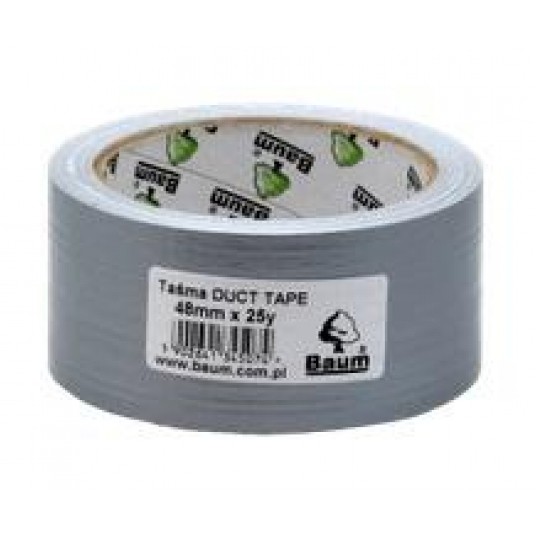 BAUM TAŚMA UNIWESALNA SZARA 48mm 25m DUCT TAPE -zdjęcie numer 1