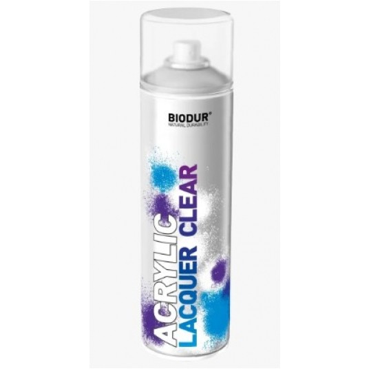 BIODUR SPRAY AKRYL LACQUER BEZBARWNY 500ml -zdjęcie numer 1