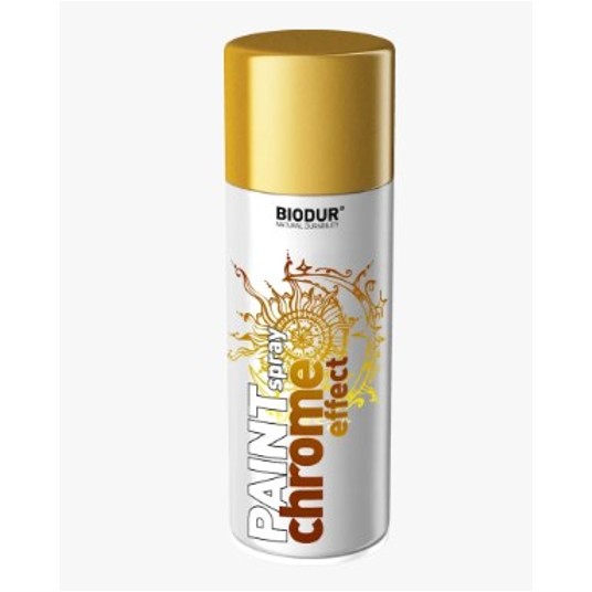 BIODUR SPRAY CHROME EFFEKT ZŁOTO 400ml -zdjęcie numer 1