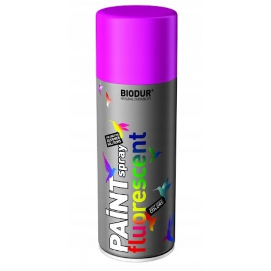 BIODUR SPRAY FLUORES. RÓŻOWY RAL0096 400ml -zdjęcie numer 1