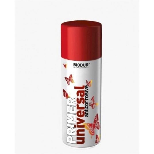 BIODUR SPRAY UNI. PODKŁADOWY CZERW. RAL3009 400ml -zdjęcie numer 1