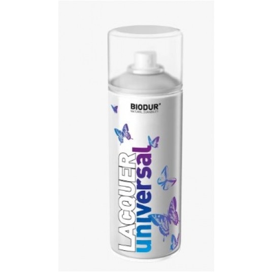 BIODUR SPRAY UNI. RAL0000 BEZBARWNY MAT 400ml -zdjęcie numer 1