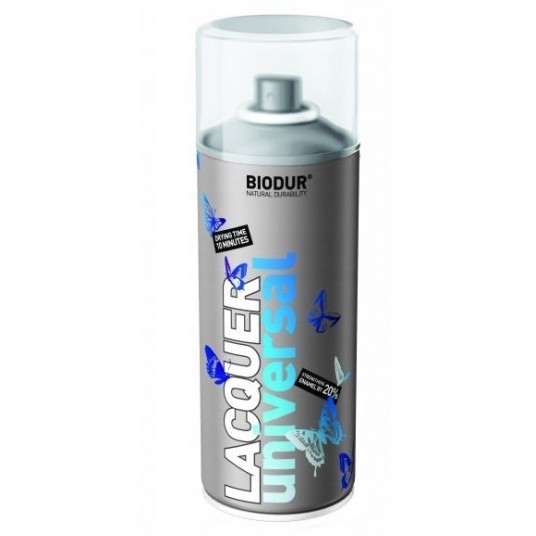 BIODUR SPRAY UNI. RAL0000 BEZBARWNY POŁYSK 400ml -zdjęcie numer 1
