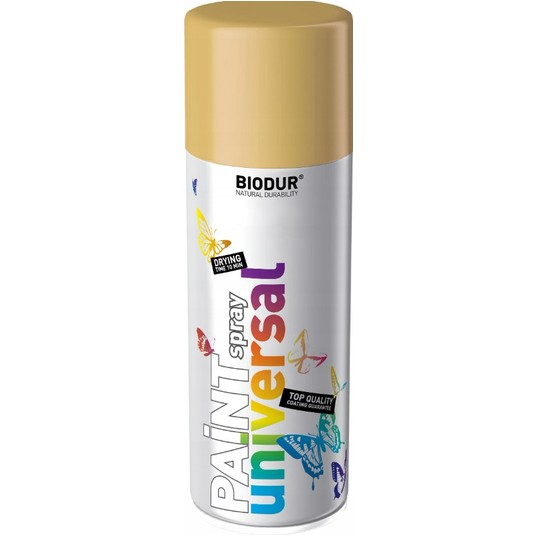 BIODUR SPRAY UNI. RAL1015 KOŚĆ SŁONIOWA 400ml -zdjęcie numer 1