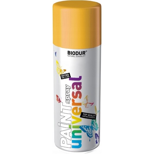 BIODUR SPRAY UNI. RAL1028 ŻÓŁTY MELONOWY 400ml -zdjęcie numer 1