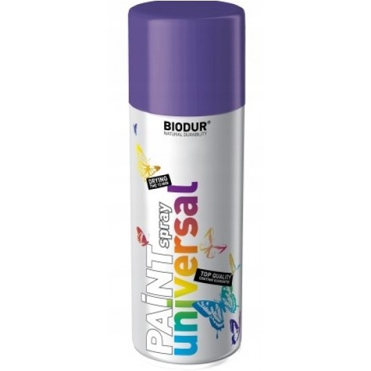 BIODUR SPRAY UNI. RAL4005 FIOLET SYGNAŁOWY 400ml -zdjęcie numer 1
