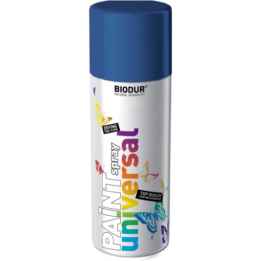 BIODUR SPRAY UNI. RAL5010 NIEBIESKI CIEMNY 400ml -zdjęcie numer 1