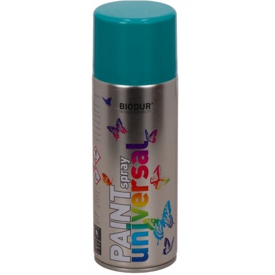 BIODUR SPRAY UNI. RAL5021 NIEBIESKI NOCNY 400ml -zdjęcie numer 1