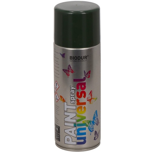 BIODUR SPRAY UNI. RAL6006 GLOSS OLIWKO-SZARY 400ml -zdjęcie numer 1