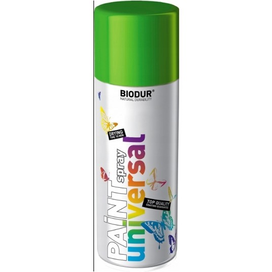 BIODUR SPRAY UNI. RAL6018 ZIELONO-ŻÓŁTY 400ml -zdjęcie numer 1