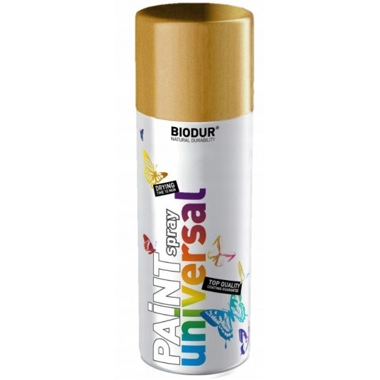 BIODUR SPRAY UNI. ZŁOTY 24Kr 400ml -zdjęcie numer 1