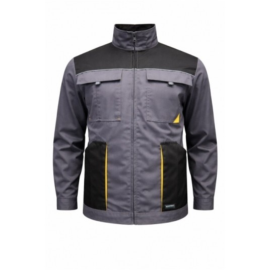 BLUZA ROBOCZA STRIKER GREY/BLACK/YELLOW roz.54 -zdjęcie numer 1