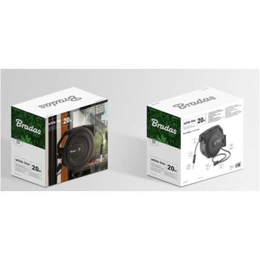 BRADAS BĘBEN AUTOMATYCZNY Z WĘŻEM 1/2" 20m I AKCES -zdjęcie numer 3