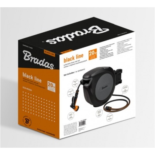 BRADAS BĘBEN AUTOMATYCZNY Z WĘŻEM 1/2" 30m I AKCES -zdjęcie numer 3