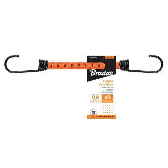 BRADAS GUMA ELASTYCZNA HAK-STAL ORANGE 0,8mm 60cm -zdjęcie numer 2