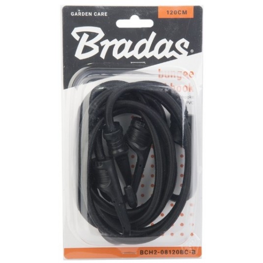 BRADAS GUMA ELASTYCZNA HAK-STAL/PCV 8mm 120cm 2szt -zdjęcie numer 2