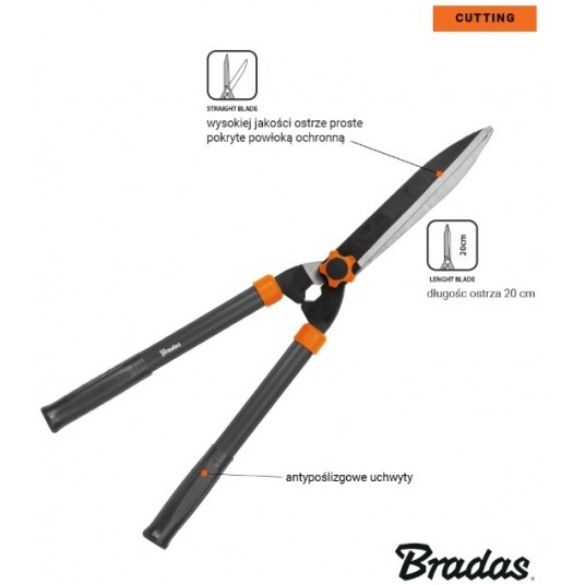BRADAS NOŻYE DO ŻYWOPŁOTU V-SERIES OSTRZE PROSTE -zdjęcie numer 3