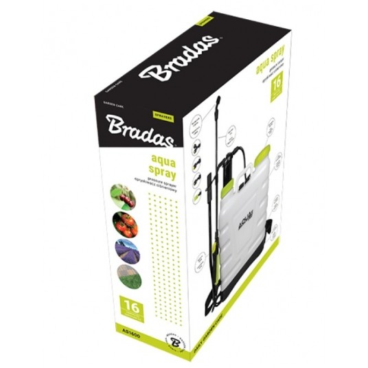 BRADAS OPRYSKIWACZ CIŚN. PLECAKOWY 16L AQUA SPRAY -zdjęcie numer 2