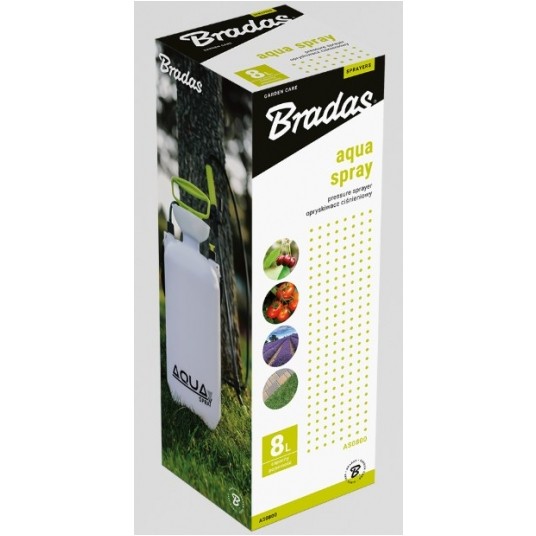 BRADAS OPRYSKIWACZ CIŚNIENIOWY 8L AQUA SPRAY -zdjęcie numer 2