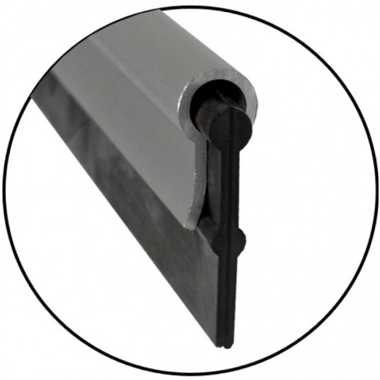 BRADAS ŚCIĄGACZKA DO WODY Z PODŁÓG 75cm ALU TRZ.DR -zdjęcie numer 2