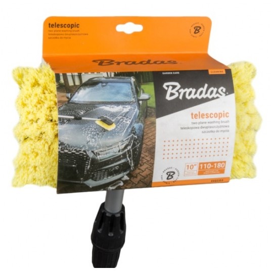 BRADAS SZCZOTKA DO MYCIA Z ZAW. 10"/2PŁ 135-250cm -zdjęcie numer 3