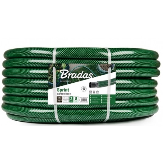 BRADAS WĄŻ OGRODOWY ZIELONY SPRINT 1" 25m -zdjęcie numer 1