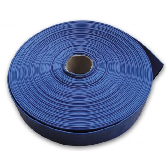 BRADAS WĄŻ PŁASKI AGRO-FLAT PCV 2" 50m 2BAR BLUE -zdjęcie numer 1