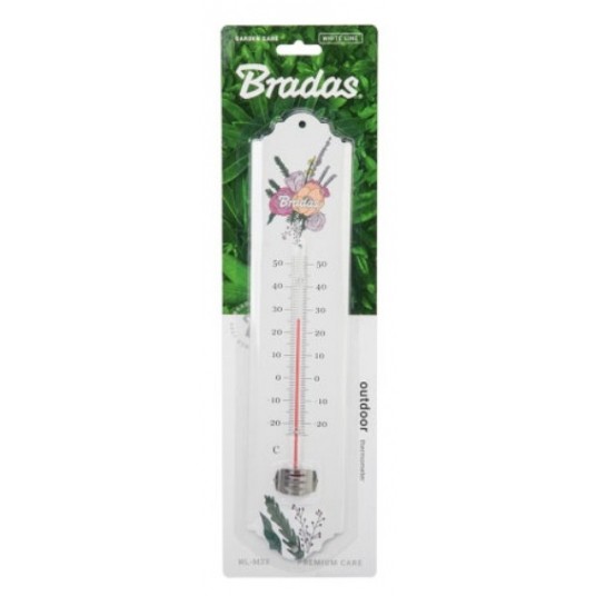 BRADAS WHITE LINE TERMOMETR ZEW. METALOWY 22cm -zdjęcie numer 2