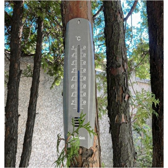 BRADAS WHITE LINE TERMOMETR ZEW. PLASTIKOWY SZARY -zdjęcie numer 8