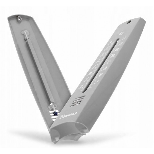 BRADAS WHITE LINE TERMOMETR ZEW. PLASTIKOWY SZARY -zdjęcie numer 4