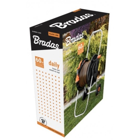 BRADAS WÓZEK NA WĄŻ 1/2" 60m DAILY -zdjęcie numer 2