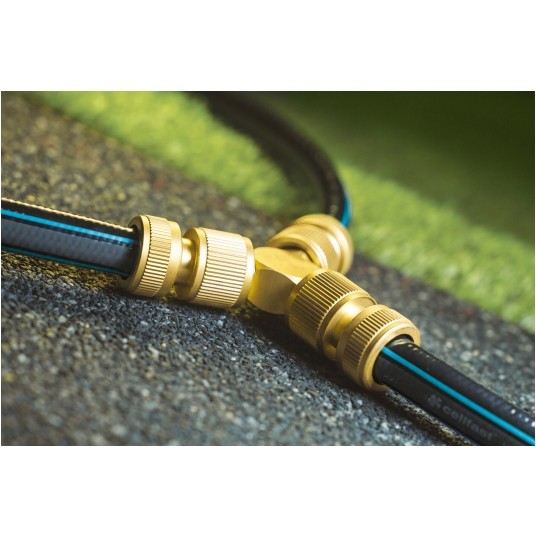 CELLFAST ŁĄCZNIK TRÓJNIK BRASS 52-845 MOSIĄDZ -zdjęcie numer 2