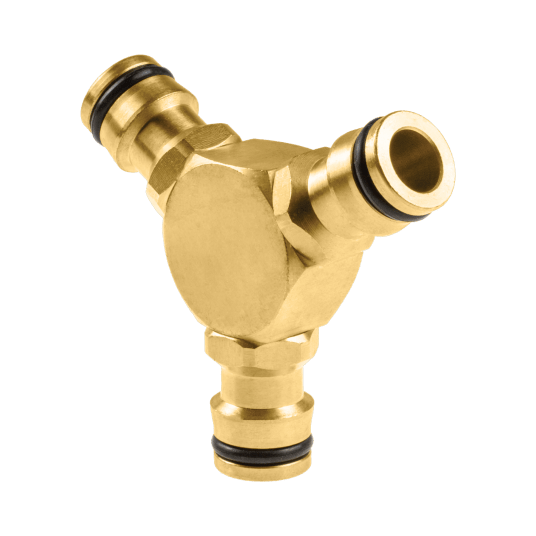 CELLFAST ŁĄCZNIK TRÓJNIK BRASS 52-845 MOSIĄDZ -zdjęcie numer 1