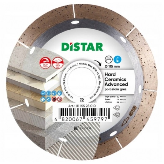 DISTAR TARCZA DIAM 115mm 1A1R ADVANCED 7D -zdjęcie numer 1