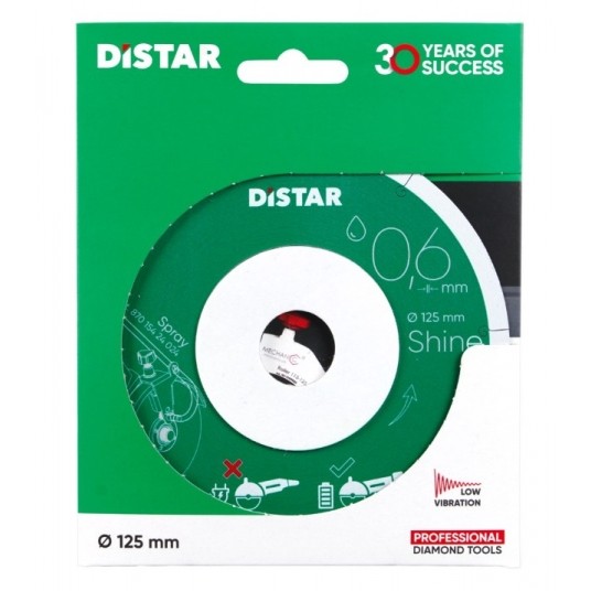 DISTAR TARCZA DIAM 125x0,6X6X22X23 1A1R SHINE -zdjęcie numer 6